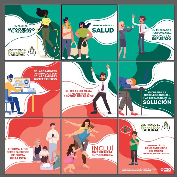 Cultivando el bienestar laboral.